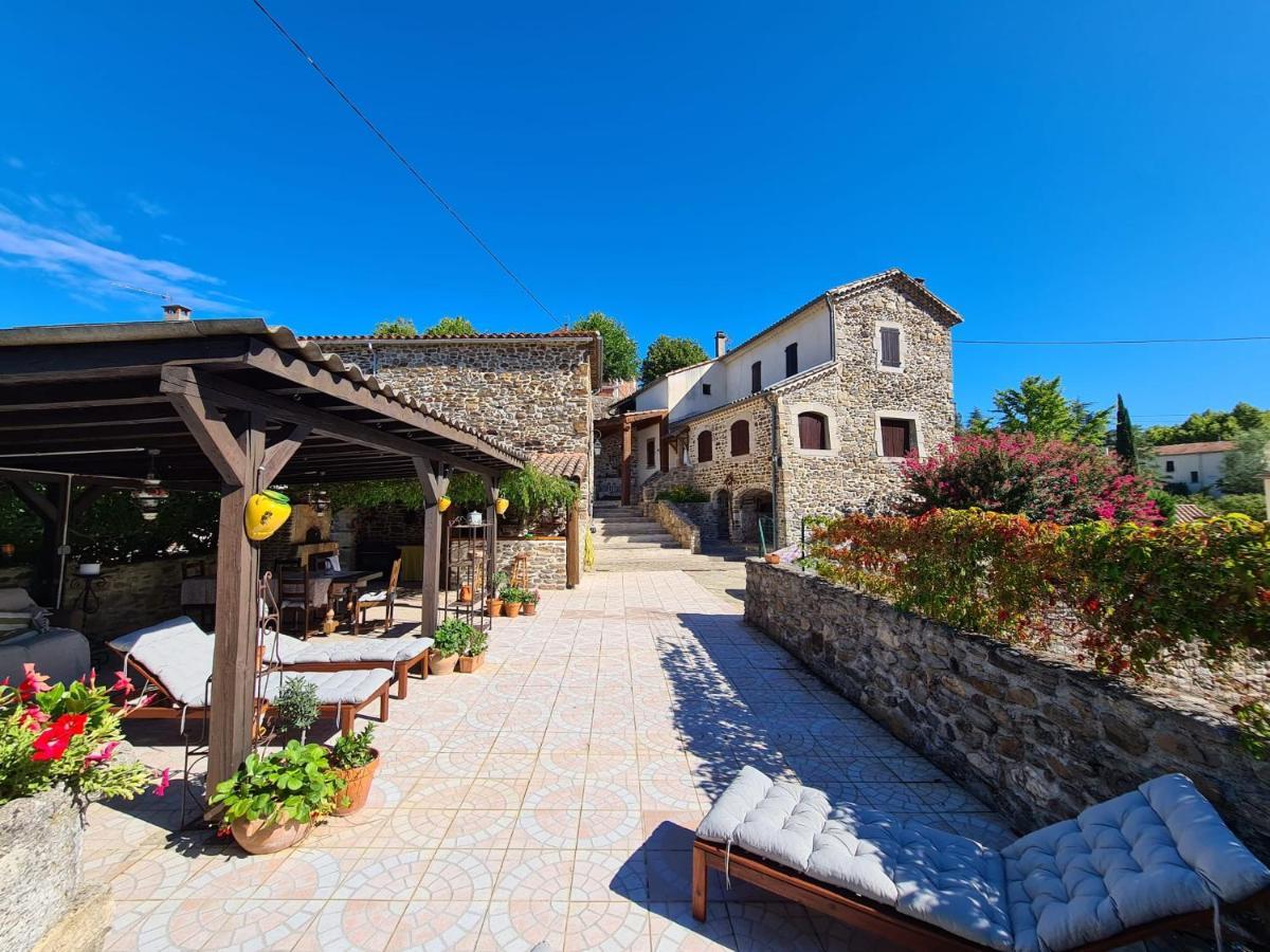 Mes Maisons Gardoises, Two Gites Sleeping 13 With Two Private Pools, Kids Room, Laundry, Disco, Free Wifi, Linen And Dog'S Are Welcome Gagnieres Ngoại thất bức ảnh