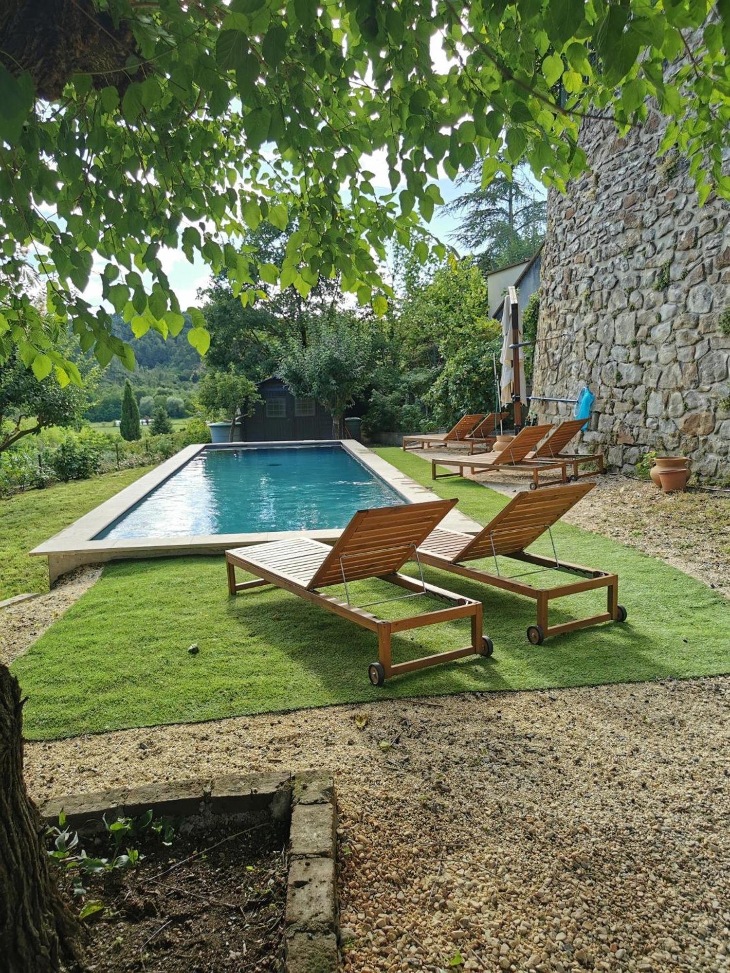 Mes Maisons Gardoises, Two Gites Sleeping 13 With Two Private Pools, Kids Room, Laundry, Disco, Free Wifi, Linen And Dog'S Are Welcome Gagnieres Ngoại thất bức ảnh