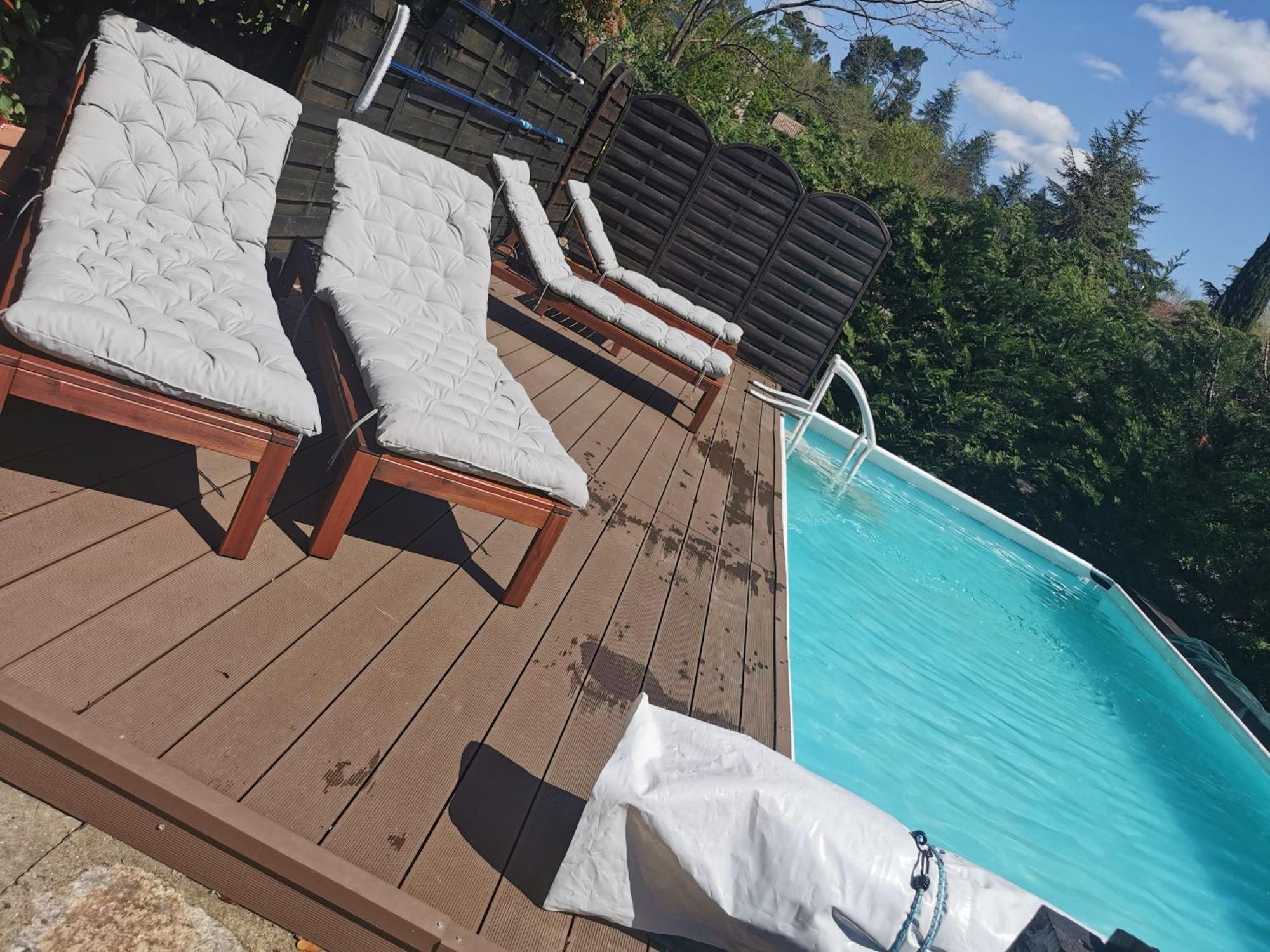 Mes Maisons Gardoises, Two Gites Sleeping 13 With Two Private Pools, Kids Room, Laundry, Disco, Free Wifi, Linen And Dog'S Are Welcome Gagnieres Ngoại thất bức ảnh